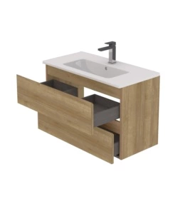 MOBILE BAGNO "LEONARDO" ROVERE, 80 CM